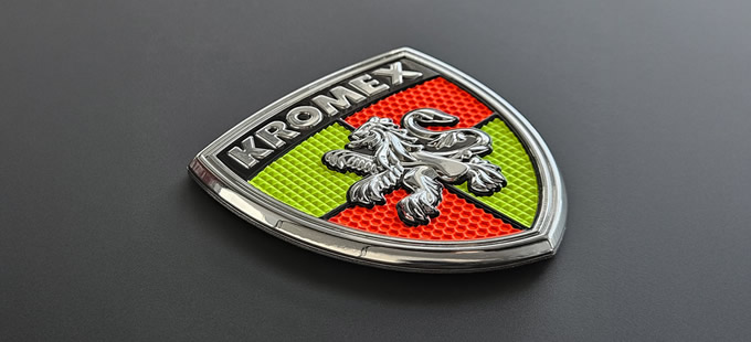EMBLEMI 3D IN KROMEX